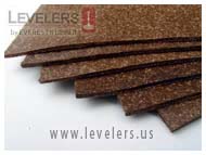 NITRILE CORK fine grain LEVELERS